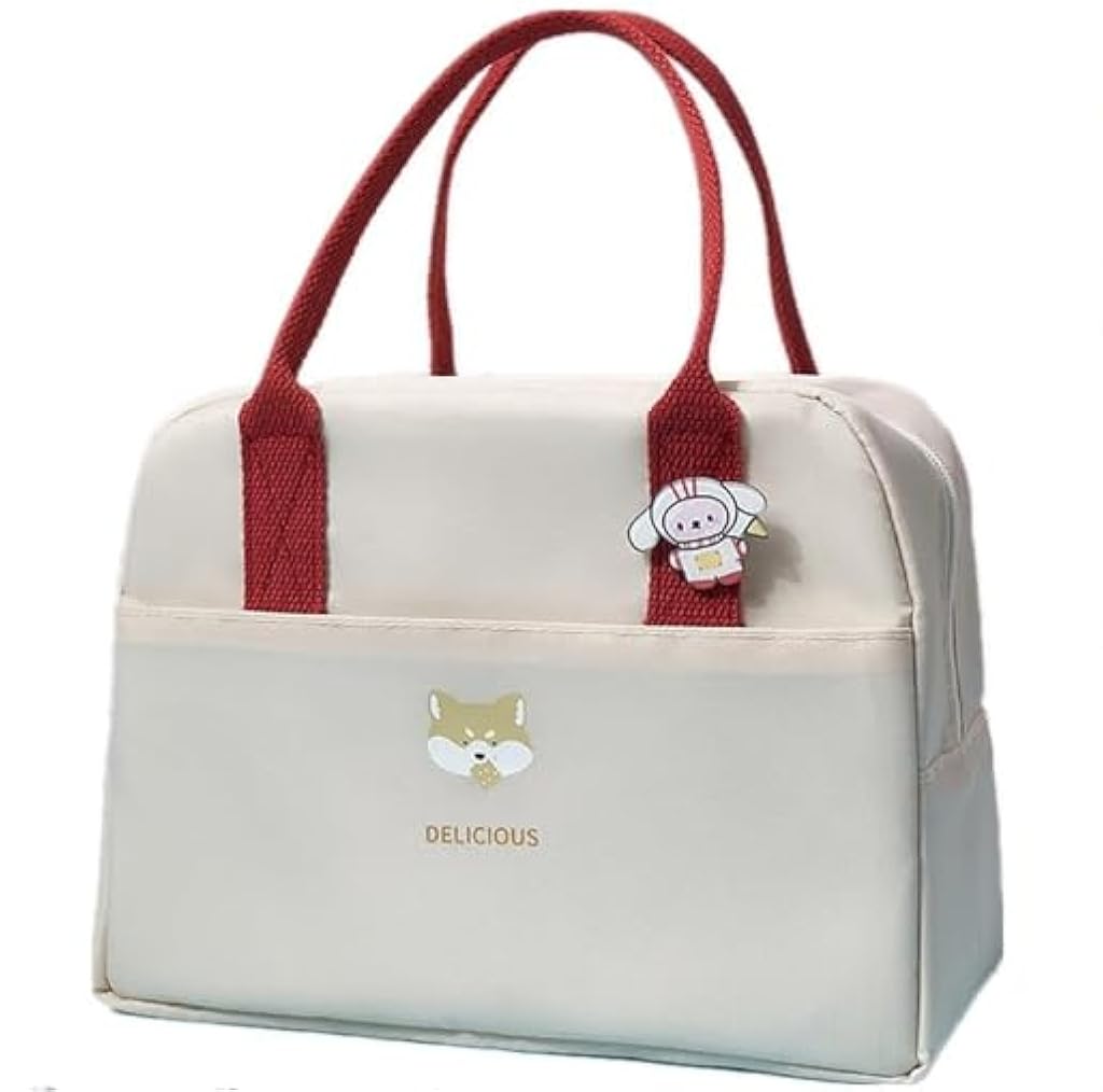 ZIBUYU® Cute Cartoon Insulated Lunch Box Bag for Women, Men, Kids, Students, 6L Oxford Cloth, Waterproof, Foldable, Easy Clean, Reusable Cooler Tote for School Office Picnic Travel ZIBUYU® Cute Cartoon Insulated Lunch Box Bag for Women, Men, Kids, Students, 6L Oxford Cloth, Waterproof, Foldable, Easy Clean, Reusable Cooler Tote for School Office Picnic Travel